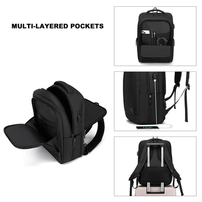 Lightweight Laptop Backpack – Slim Water-Resistant Daypack for Travel, Work & School