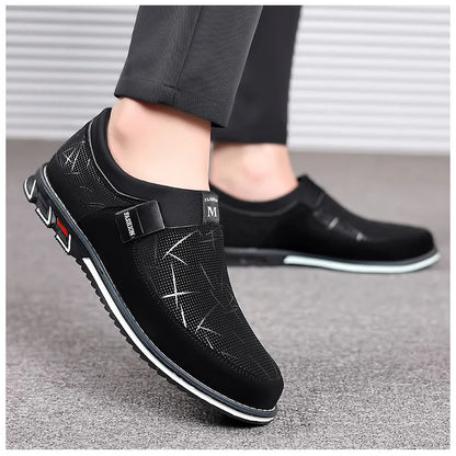 Herren Businessschuhe aus Leder - Bequeme Halbschuhe für die Arbeit