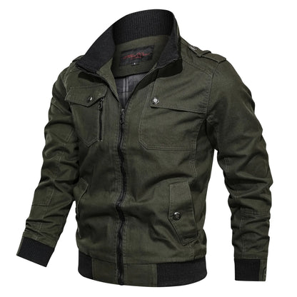 Men’s Casual Tactical Bomber Jacket