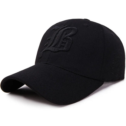 3D Embroidered Curved Brim Cap