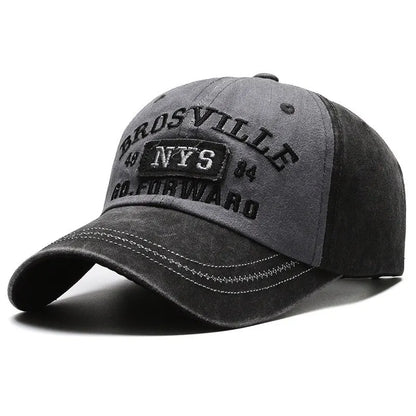 Vintage Washed Baseball Cap – Retro Casual Style