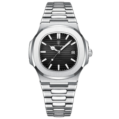Men's Sports Watch - Waterproof, Luminous, with Date, Quartz