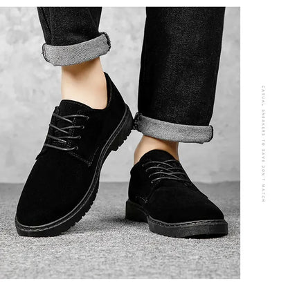 Men's Sneakers - Fashionable Formal Loafers with Soft Sole