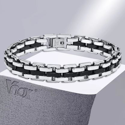 Men’s Stainless Steel Bracelet – Strength and Sophistication