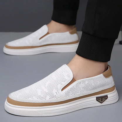 Handgefertigte Herren-Lederschuhe - Luxus-Casual, Herren-Loafer