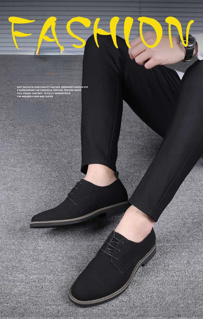Herren Freizeitschuhe - Wildleder mit Schnürsenkeln
