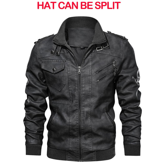 Men’s Urban Style Jacket with Inner Lining and Sleek Design