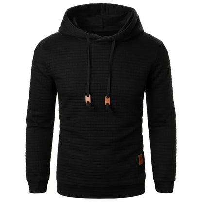 Strukturierter Hoodie-Pullover – Casual Premium Edition