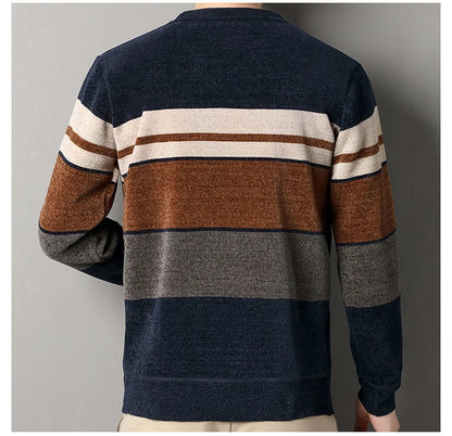 Men’s Multicolor Striped Sweater