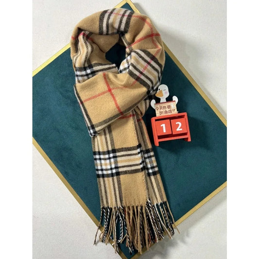 Warm Scarf - Winter Design, Men's Shawl.