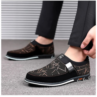 Herren Businessschuhe aus Leder - Bequeme Halbschuhe für die Arbeit