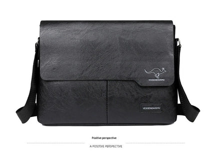 Men’s Messenger Bag – Timeless Sophistication for Stylish Men | Perfect for iPad and Laptop