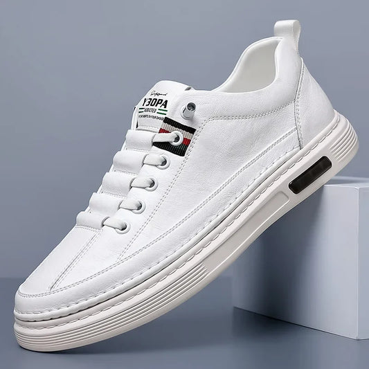 Men's Versatile Casual Shoes Trendy Men's Loafers Ultra Soft Breathable Leather Spring 2024 New Style