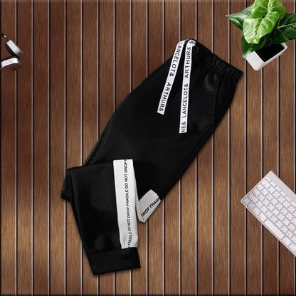 Men’s Bicolor Hoodie – Urban Style with Text Detail
