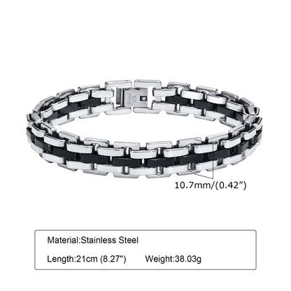 Men’s Stainless Steel Bracelet – Strength and Sophistication