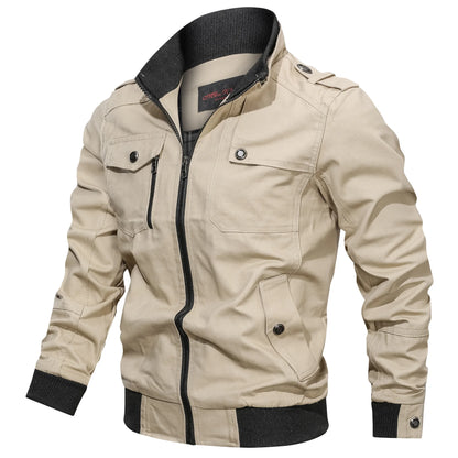 Men’s Casual Tactical Bomber Jacket