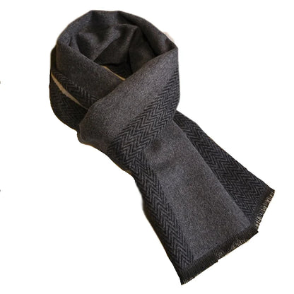 Men’s Modern Patterned Scarf – Style and Sophistication