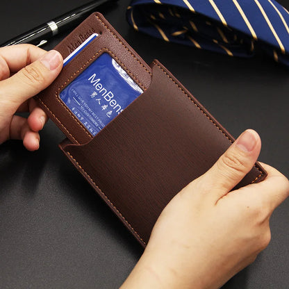 Men’s Wallet – Modern Design with Metal Detail