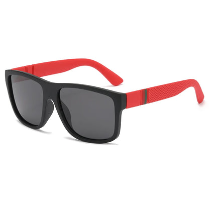 Sport-Inspired Rectangular Sunglasses – Performance & Style UV400