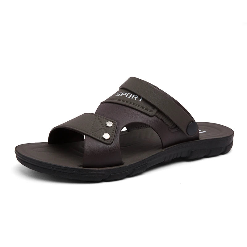 Classic Men's Sandal - Comfortable Beach Flip Flop, Soft Sole