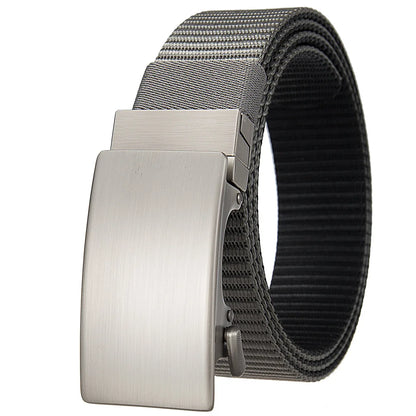 Men’s Tactical Nylon Belt – Durable Metal Buckle