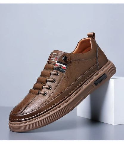 Men's Versatile Casual Shoes - Ultra Soft Leather and Pleasure