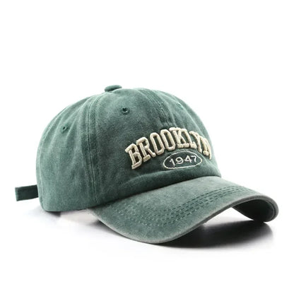 Vintage Brooklyn Cap – Retro Casual Style