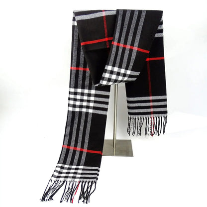 Warm Scarf - Winter Design, Men's Shawl.
