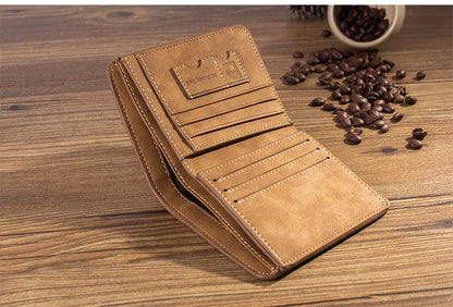 Men’s Synthetic Leather Wallet – Classic and Functional Design