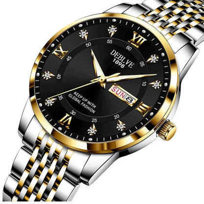 Classic Men’s Watch with Calendar — Sophistication Meets Everyday Functionality