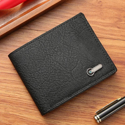 Men’s Wallet – Modern Design with Contrast Stitching