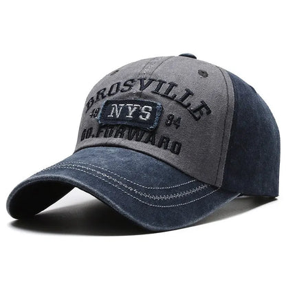 Vintage Washed Baseball Cap – Retro Casual Style