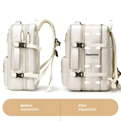 Men’s Multifunctional Backpack – Expandable, Waterproof, and Large Capacity