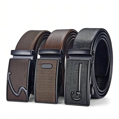 Men’s Automatic Buckle Belt – Elegant Leather Waistband