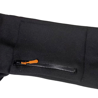 Men’s Urban Utility Hoodie with Sleeve Pocket and Half-Zip