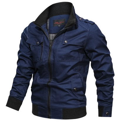 Men’s Casual Tactical Bomber Jacket