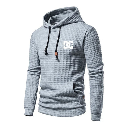 DC Men’s Hoodie – Textured Urban Design