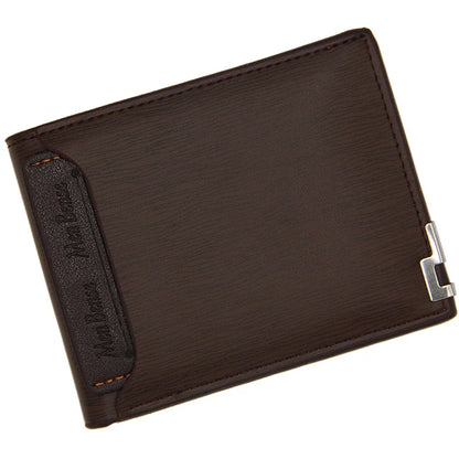 Men’s Wallet – Modern Design with Metal Detail