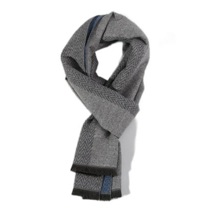 Men’s Modern Patterned Scarf – Style and Sophistication