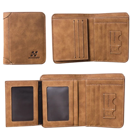Men’s Synthetic Leather Wallet – Classic and Functional Design