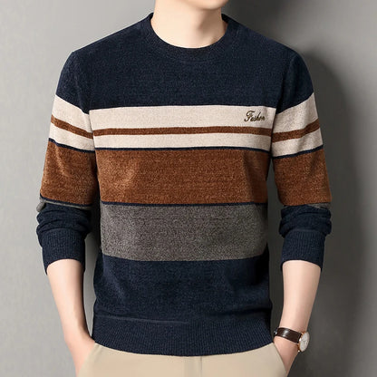 Men’s Multicolor Striped Sweater