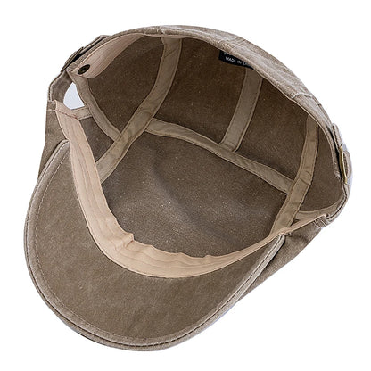 Men's Washed Cotton Beret