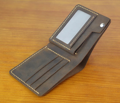 Men’s Wallet – Compact Model with Coin Pocket