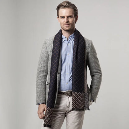 Luxury Men's Scarf, High Quality for Men