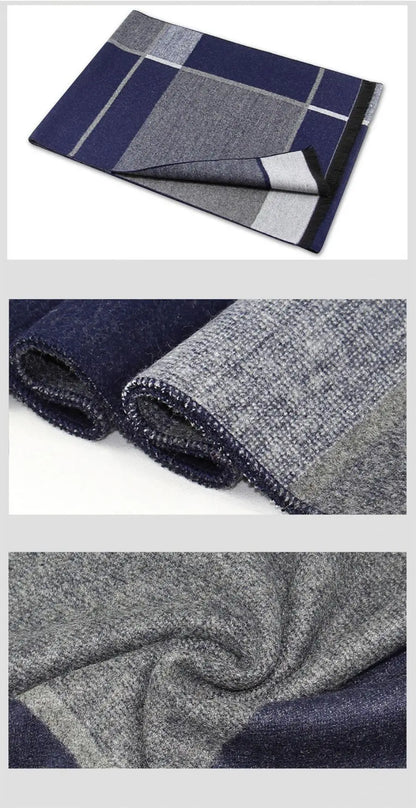 Men’s Modern Patterned Scarf – Style and Sophistication