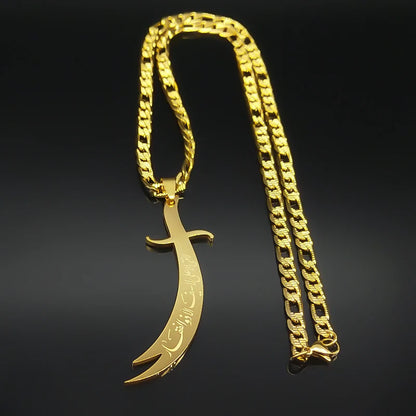Men’s Scimitar Sword Necklace – Power & Style