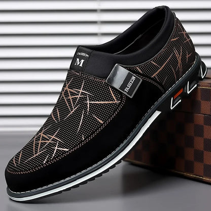 Herren Businessschuhe aus Leder - Bequeme Halbschuhe für die Arbeit