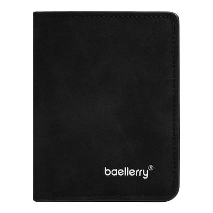 Slim Men’s Wallet with Multiple Card Slots and ID Window – Compact and Stylish