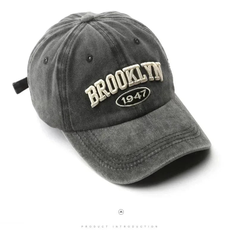Vintage Brooklyn Cap – Retro Casual Style