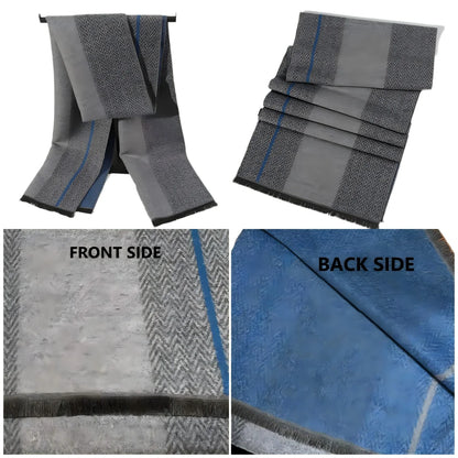 Men’s Modern Patterned Scarf – Style and Sophistication